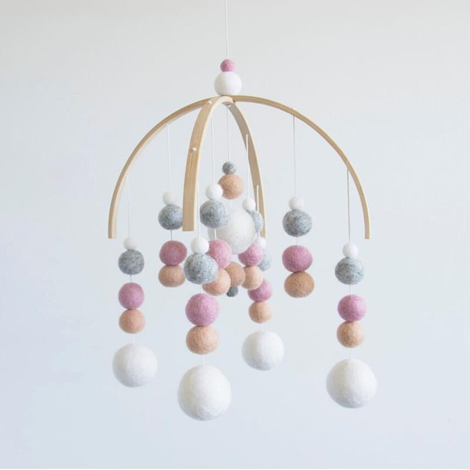 Baby Nursery Accessories - Kit Bingkai Gantung Kayu untuk Mainan