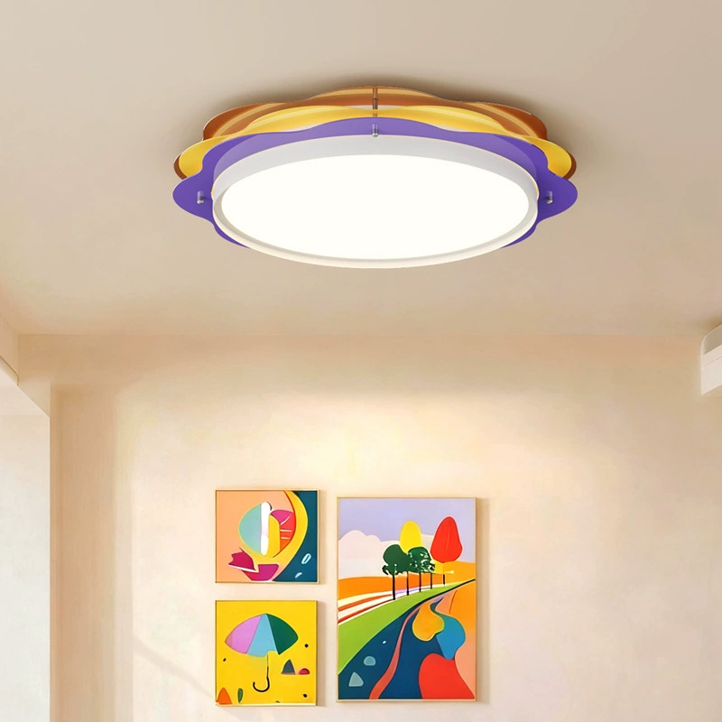 Baby Nursery Light - Lampu Langit-langit Kamar Anak-anak Warna Memphis