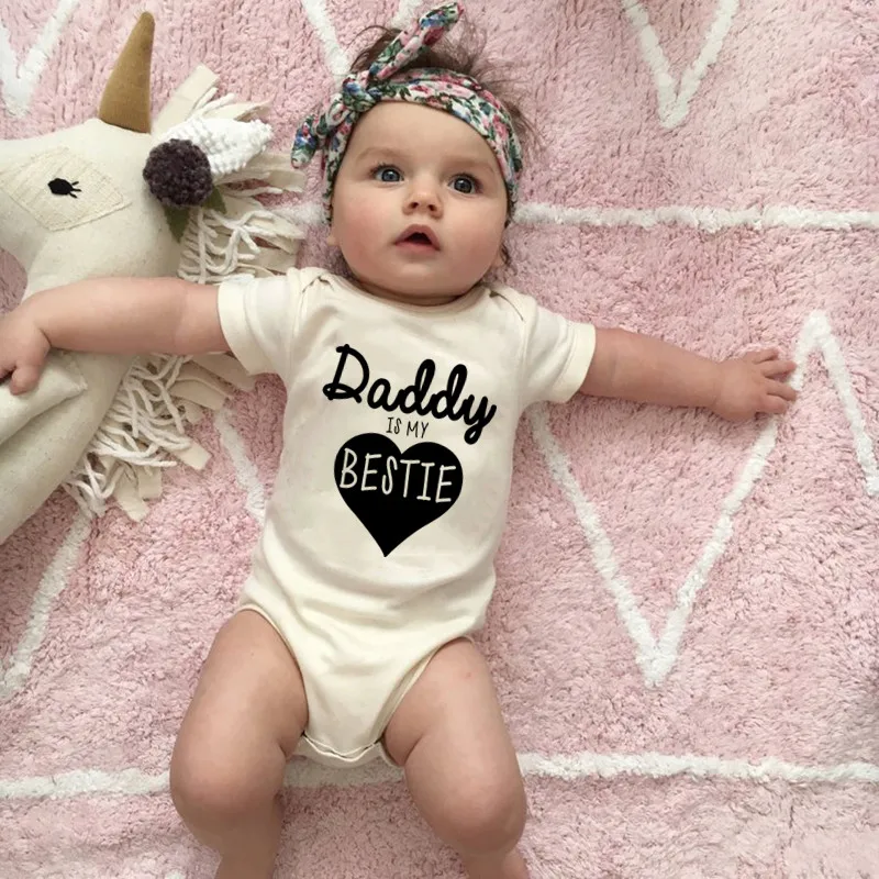 Baby Nursery Ideas Boy - Daddy Is My Bestie Pakaian Bayi