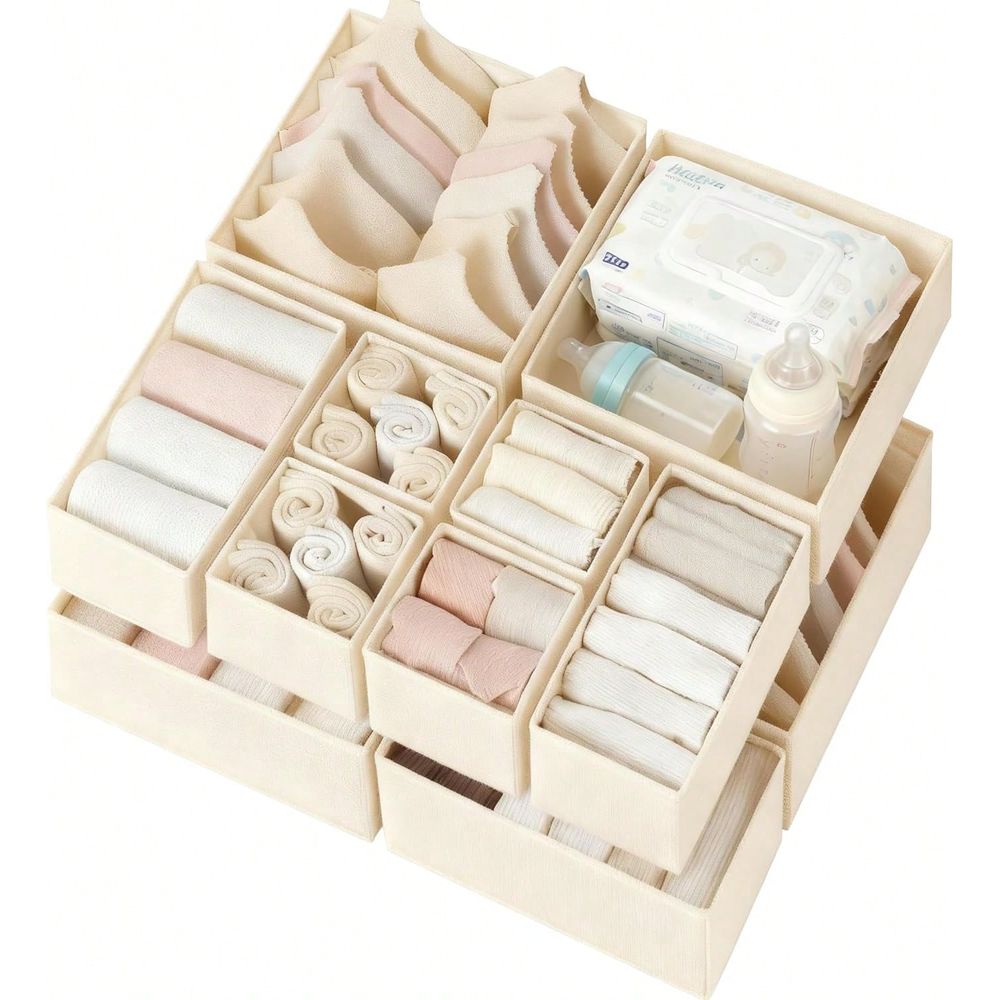 Closet Organizer Baby - 12PCS Set Organizer Laci Pakaian, Organizer