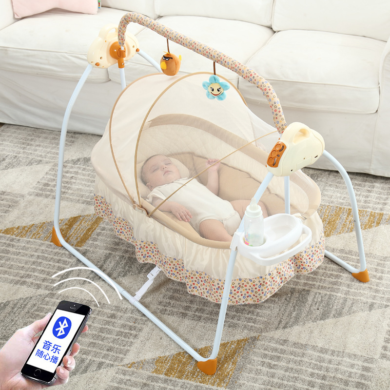 Baby Nursery Chair - Tempat tidur ayunan bayi elektrik pintar,