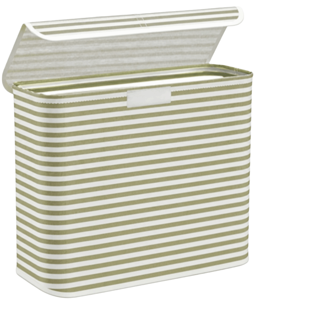 Storage Basket Fabric - Wadah Tempat Tisu Toilet Lipat Motif
