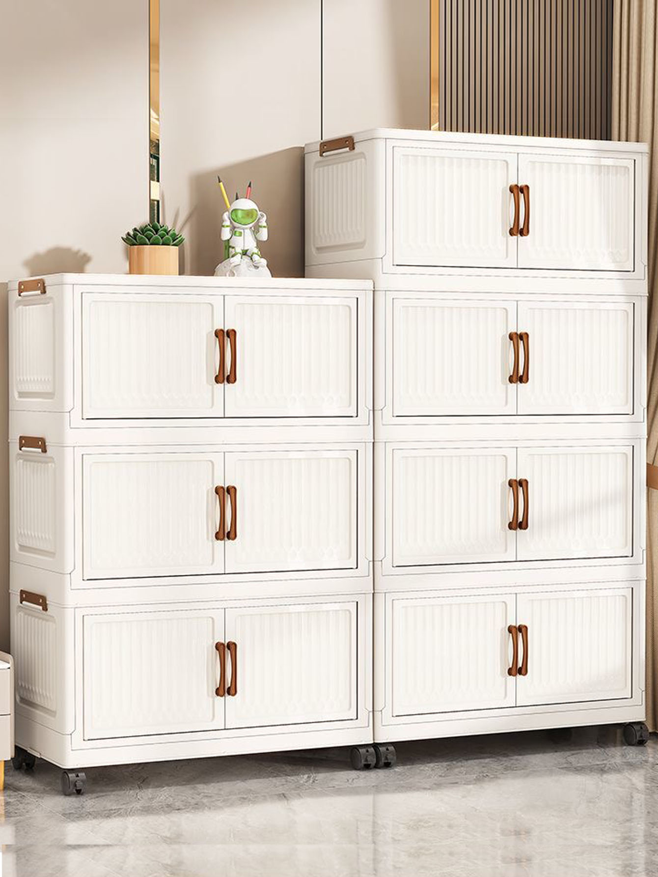 Closet Organizer Baby - Lemari Penyimpanan Lipat Tebal Multi-lapis untuk