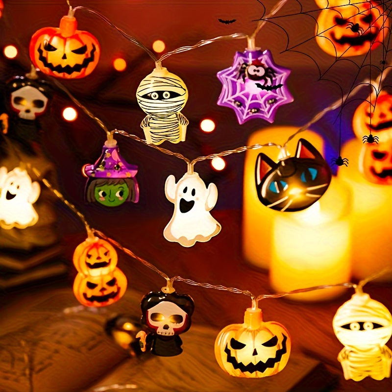 Baby Nursery Wall Lights - Lampu Hias LED Halloween yang Menyeramkan,