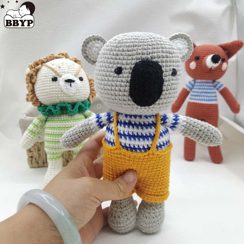 Baby Nursery Diy - Boneka Bayi Crochet Boneka Singa Koala