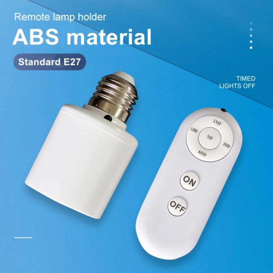 Baby Nursery Light - E27 60W Remote Kontrol Nirkabel Sakelar