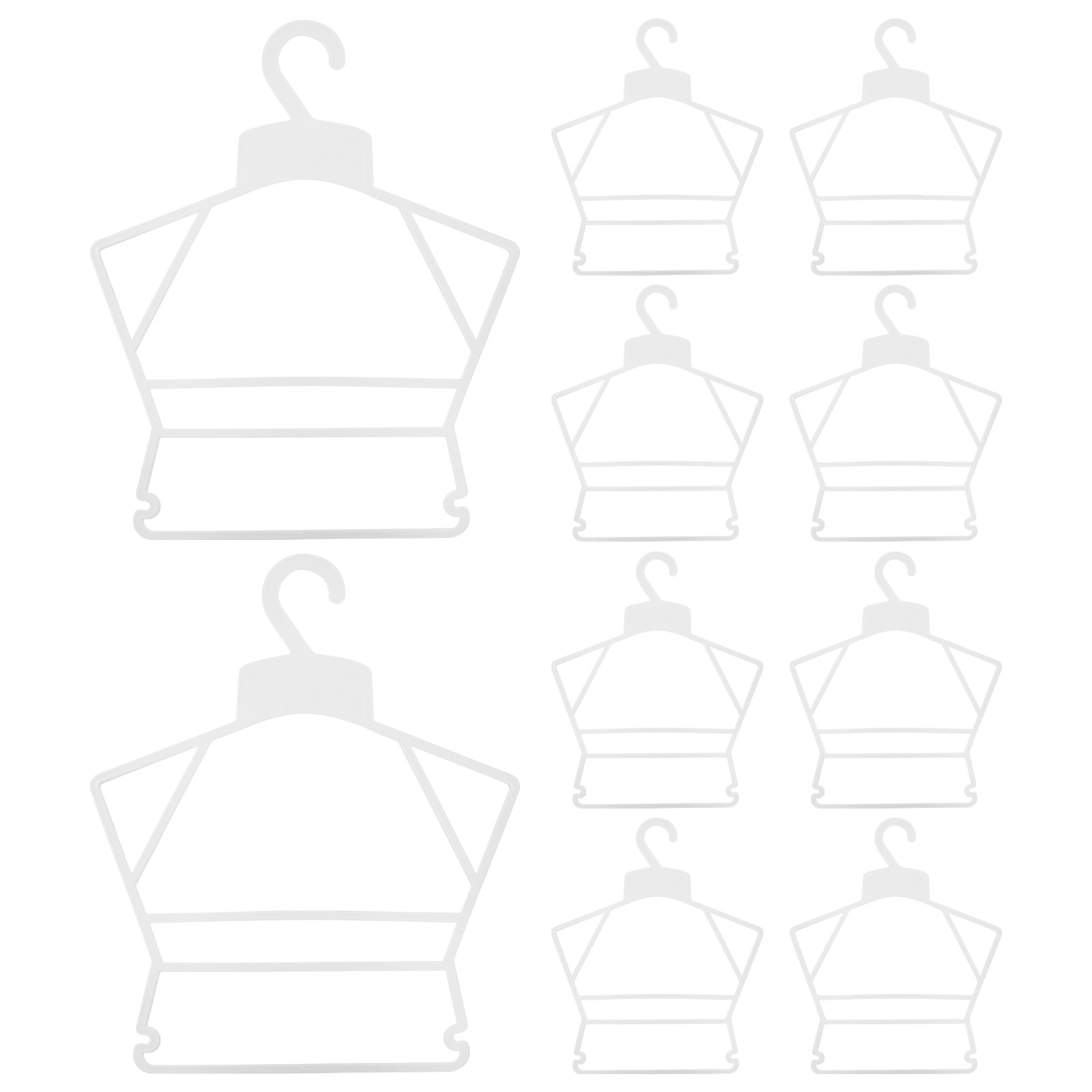 Closet Organizer Baby - Gantungan Baju Anak Plastik Kokoh 10