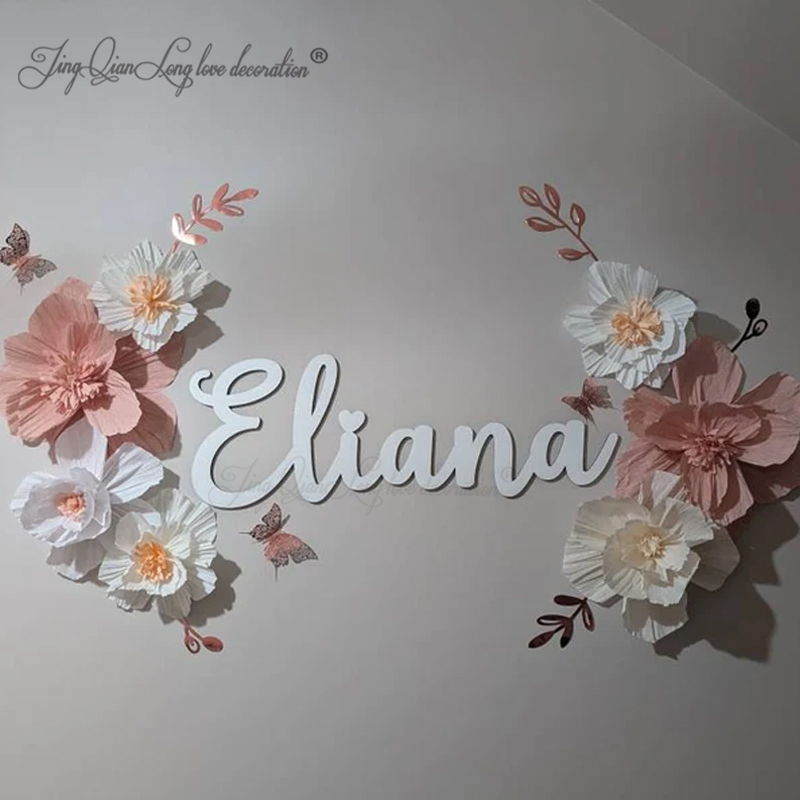 Baby Nursery Sign - Tanda Nama Kustom untuk Pembibitan Personalisasi