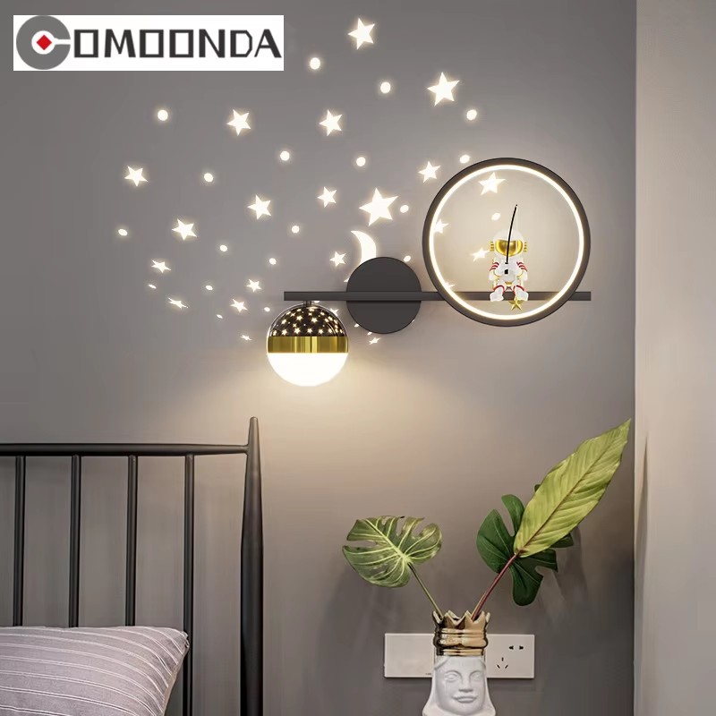 Baby Nursery Wall Lights - Dekorasi Rumah Bintang Proyektor lampu dinding