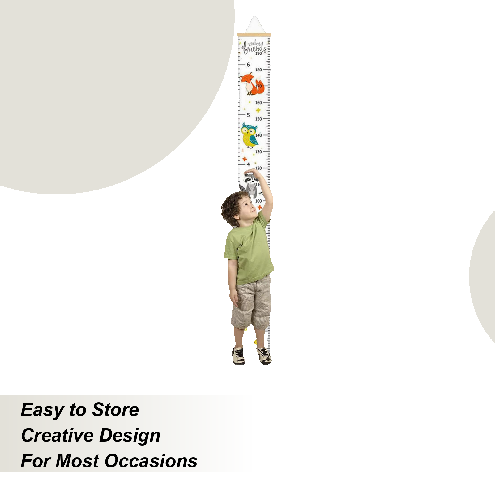 Growth Chart Ruler - Grafik Tinggi untuk Anak-anak Mengukur Grafik