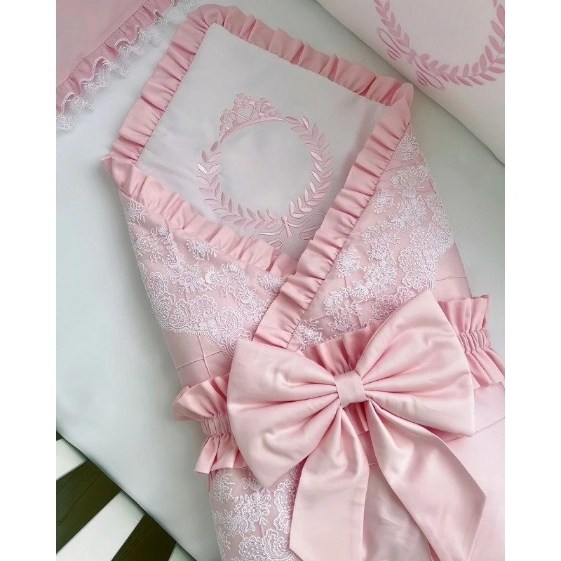 Baby Nursery Accessories - Set Pita Satin Mewah & Ikat