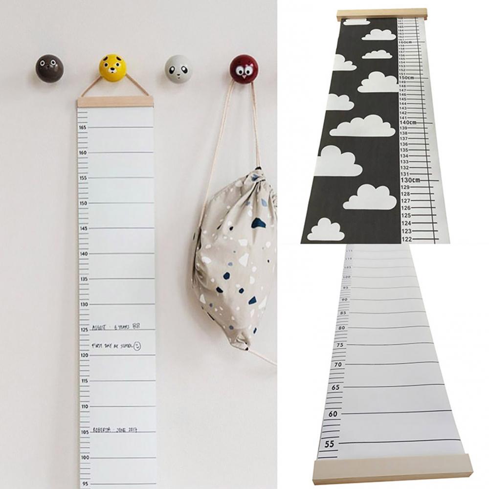 Growth Chart Ruler - Pengukur tinggi badan kanvas anak, pengukur