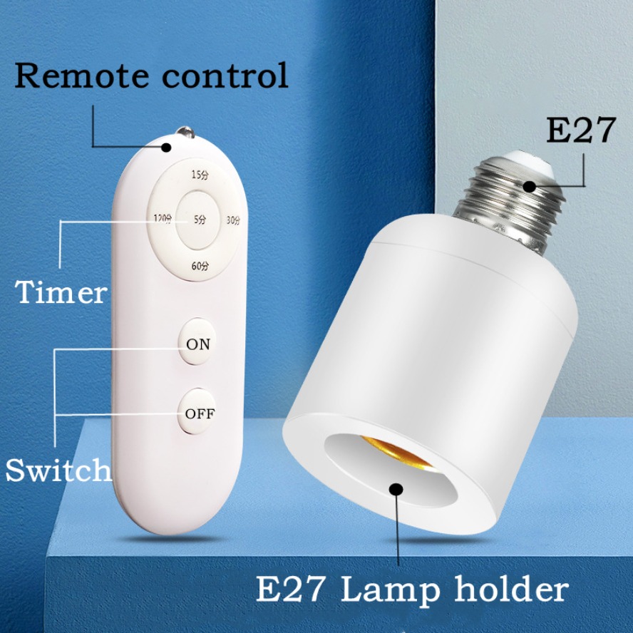 Baby Nursery Light - E27 60W Remote Kontrol Nirkabel Sakelar
