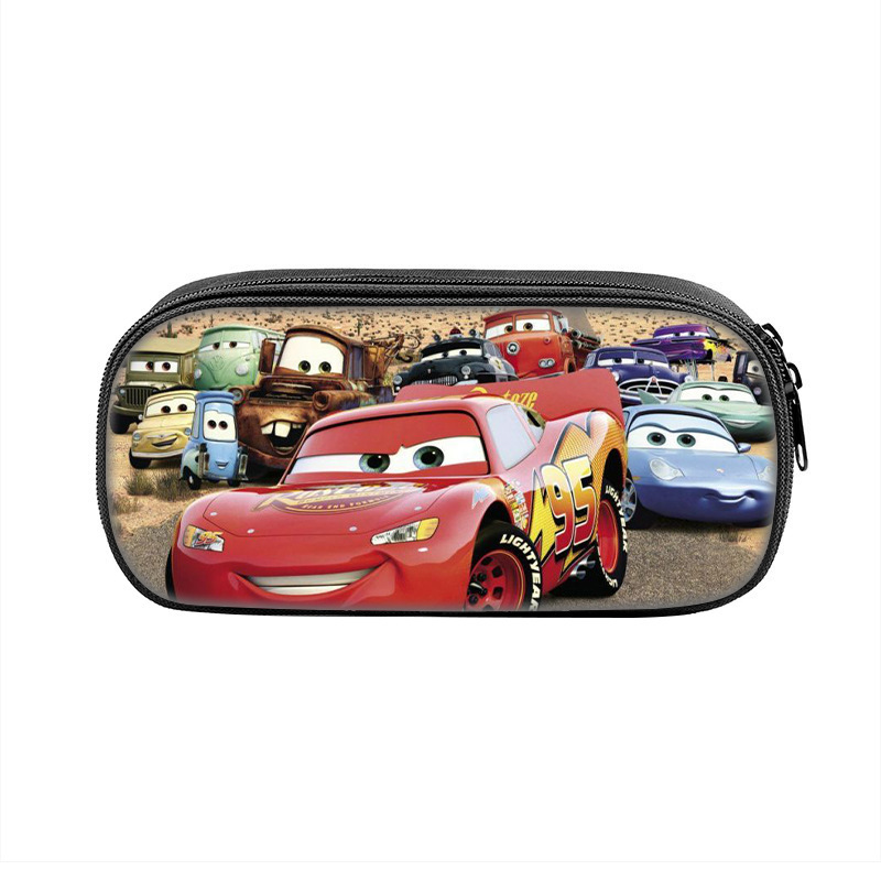 Storage Basket Fabric - Kartun Mobil Film Belajar Alat Tulis