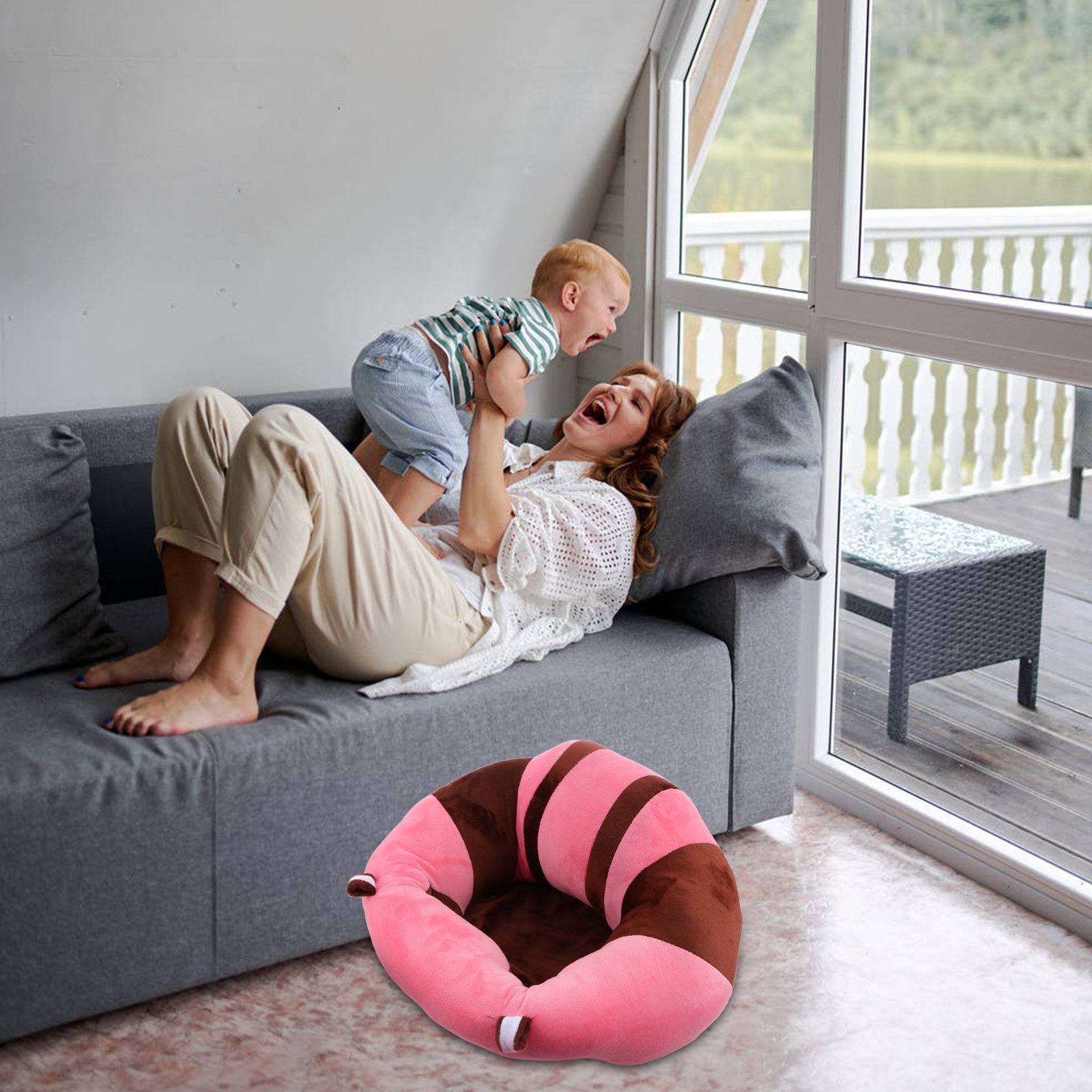 Kursi Duduk Bayi, Bantalan Pen - Baby Nursery Chair ulasan dan harga