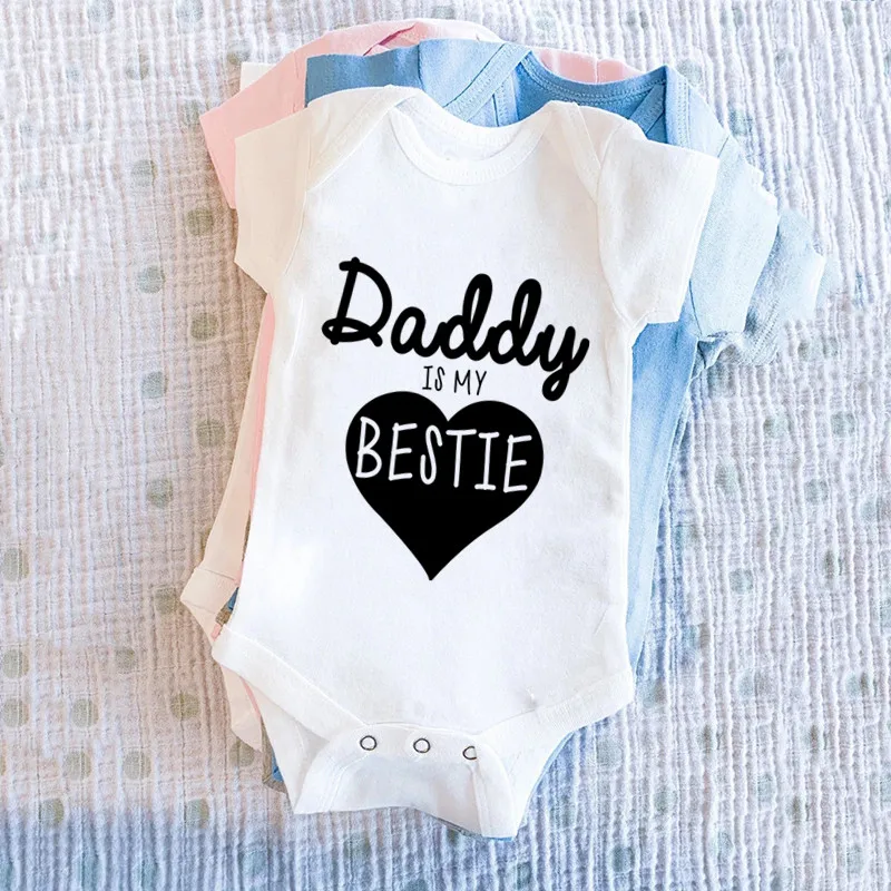 Daddy Is My Bestie Pakaian Bay - Baby Nursery Ideas Boy ulasan dan harga