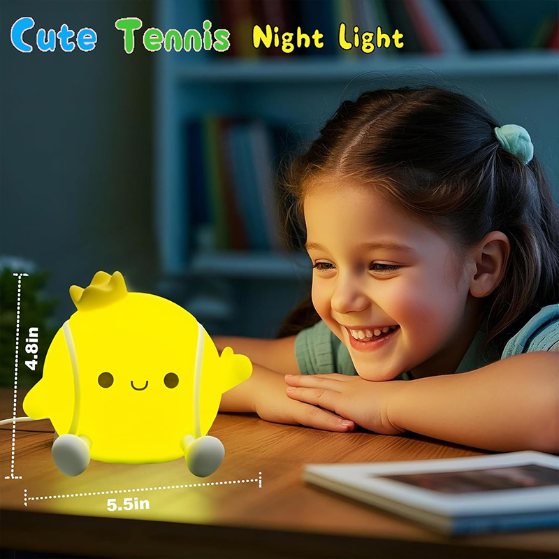 Lampu Tidur Silikon Bentuk Bol - Baby Nursery Light ulasan dan harga