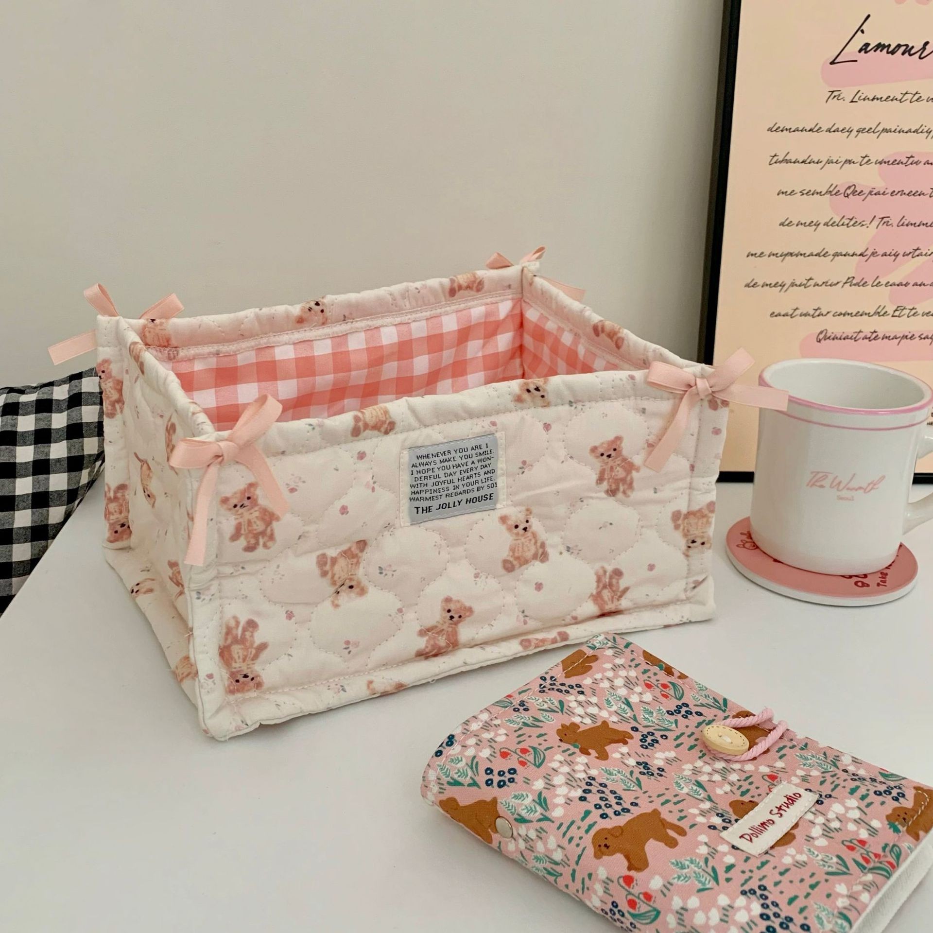 Keranjang Penyimpanan Popok Ba - Storage Basket Fabric ulasan dan harga