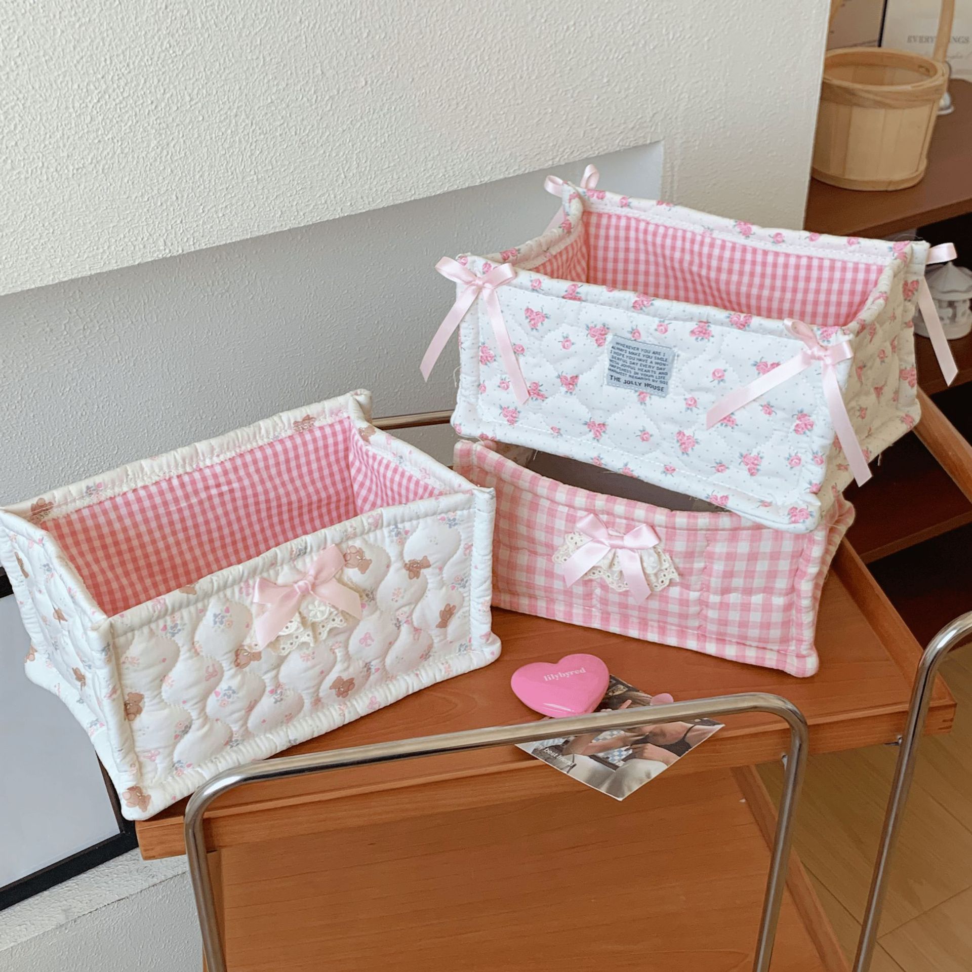 Keranjang Penyimpanan Popok Ba - Storage Basket Fabric ulasan dan harga