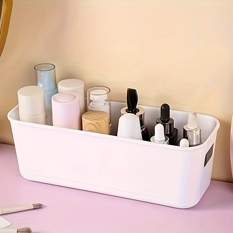 4 Buah Kotak Penyimpanan Plast - Drawer Dresser White ulasan dan harga