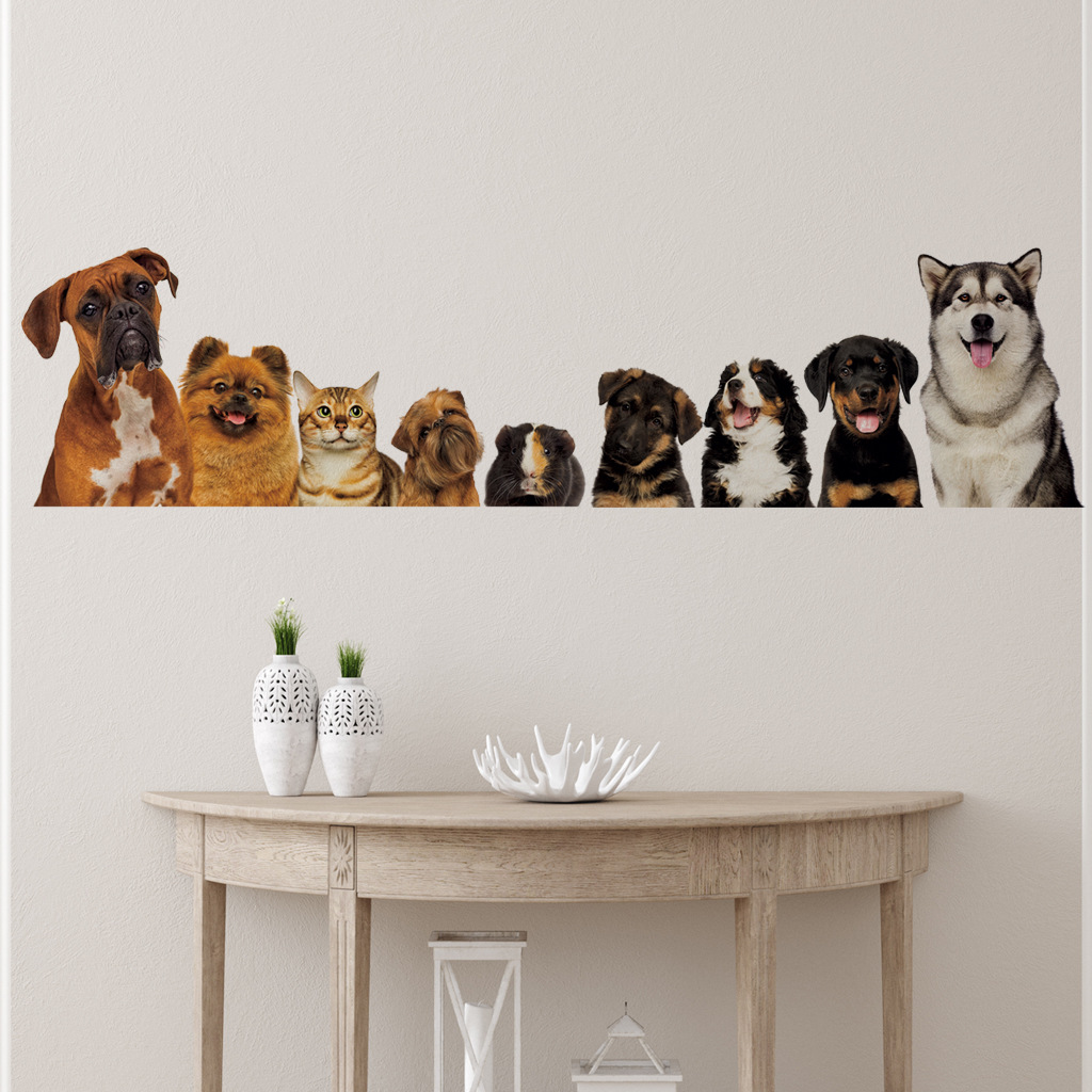 C30 #9 kucing lucu dan stiker  - Baby Nursery Wallpaper ulasan dan harga