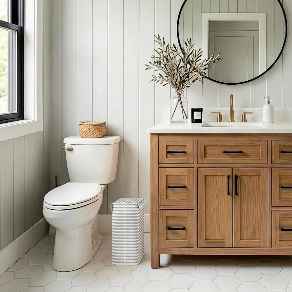 Tempat Tisu Toilet Lipat denga - Storage Basket Fabric ulasan dan harga