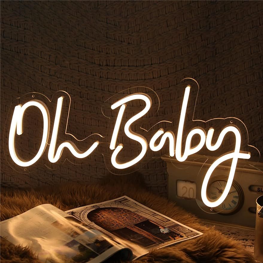 Lampu Neon LED Oh Baby, Lampu  - Baby Nursery Wall Lights ulasan dan harga