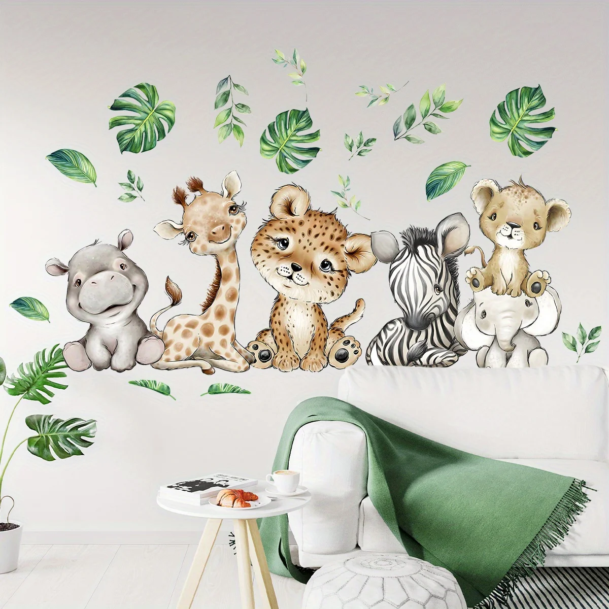 1 buah stiker dinding kartun l - Baby Nursery Wallpaper ulasan dan harga