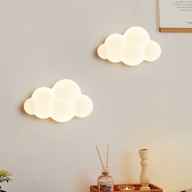 Lampu dinding awan putih untuk - Baby Nursery Wall Lights ulasan dan harga