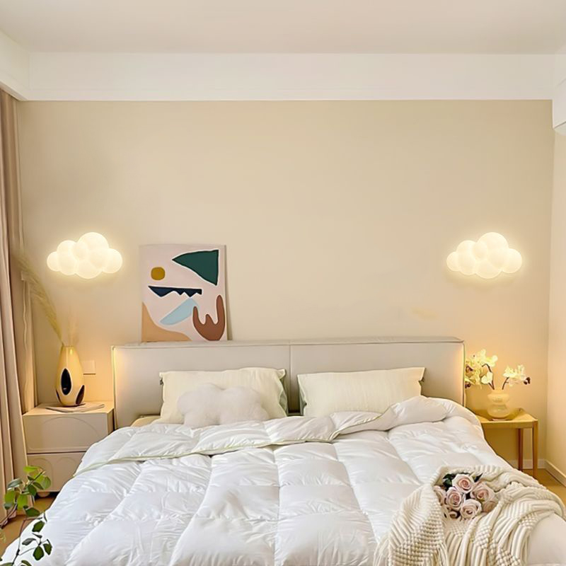 Lampu dinding awan putih untuk - Baby Nursery Wall Lights ulasan dan harga