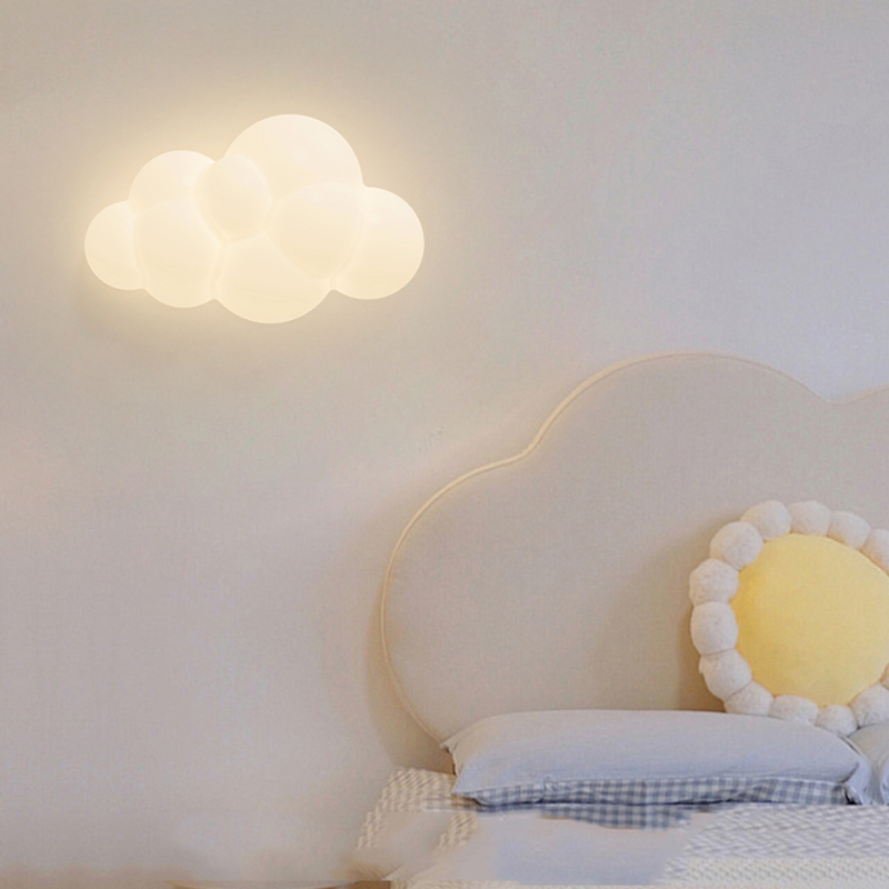 Lampu dinding awan putih untuk - Baby Nursery Wall Lights ulasan dan harga