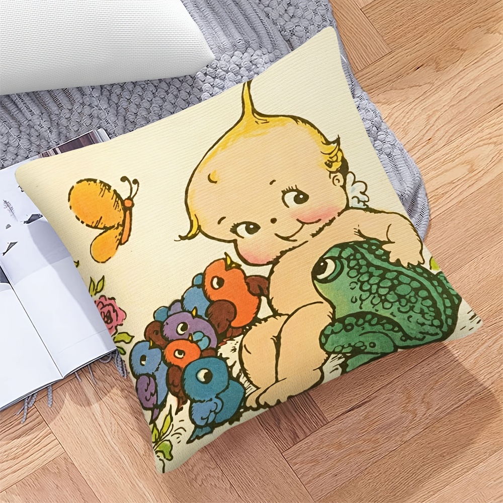 Sarung Bantal Dekorasi Kamar B - Baby Nursery Chair ulasan dan harga