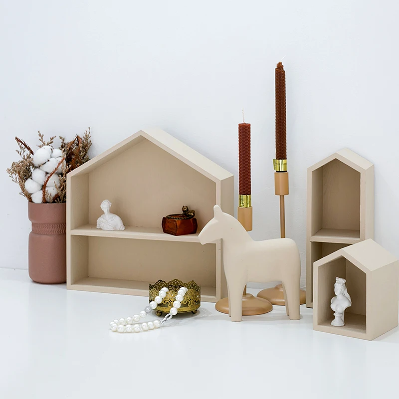 Ornamen Kuda Kayu Nordik Akses - Baby Nursery Accessories ulasan dan harga