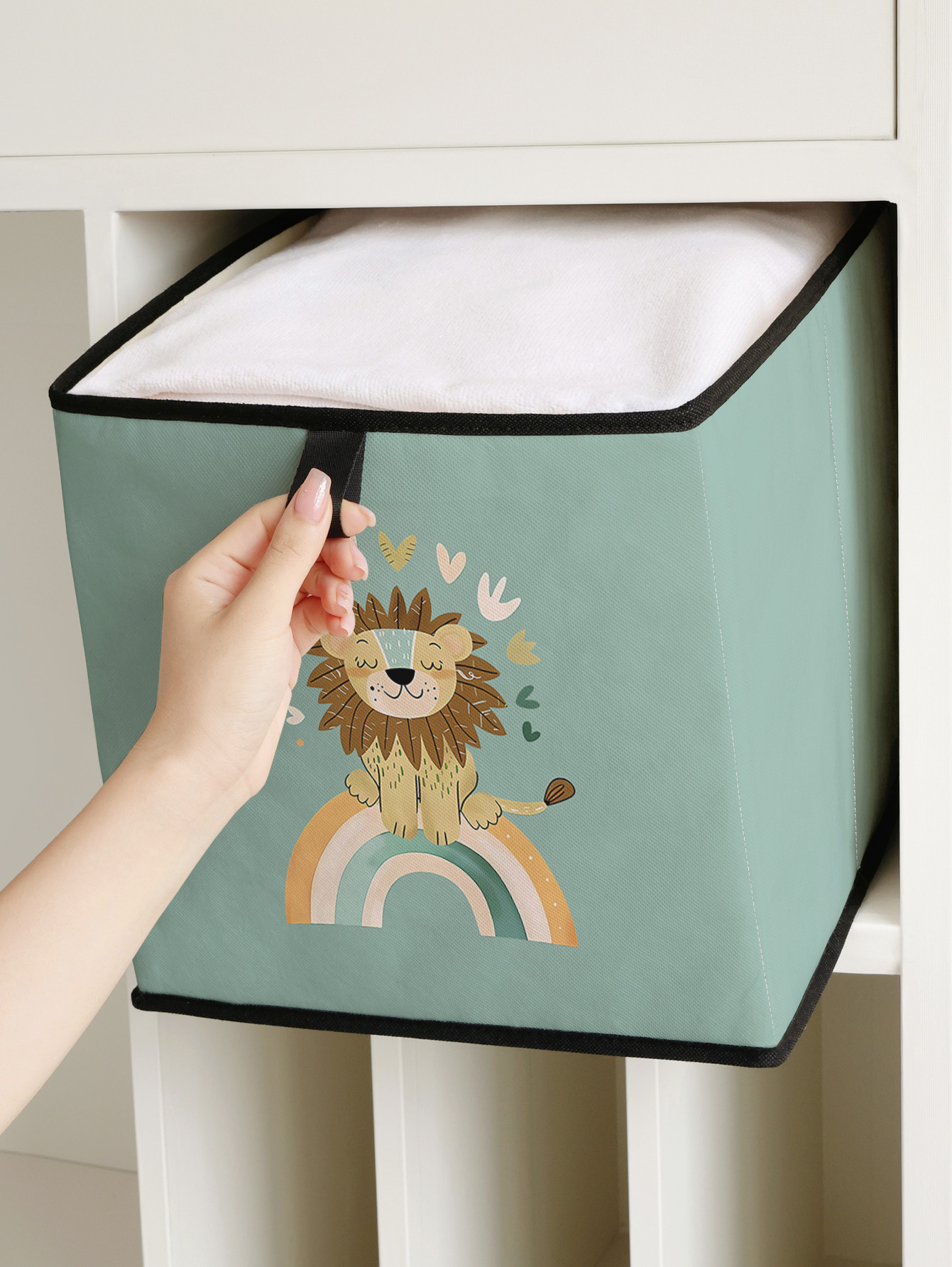 Kotak Penyimpanan Lipat Motif  - Closet Organizer Baby ulasan dan harga