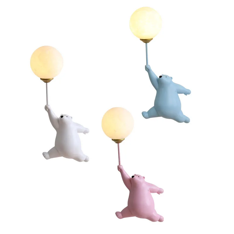 Lampu Dinding LED beruang kutu - Baby Nursery Wall Lights ulasan dan harga