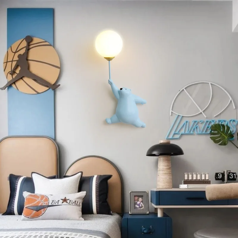 Lampu Dinding LED beruang kutu - Baby Nursery Wall Lights ulasan dan harga