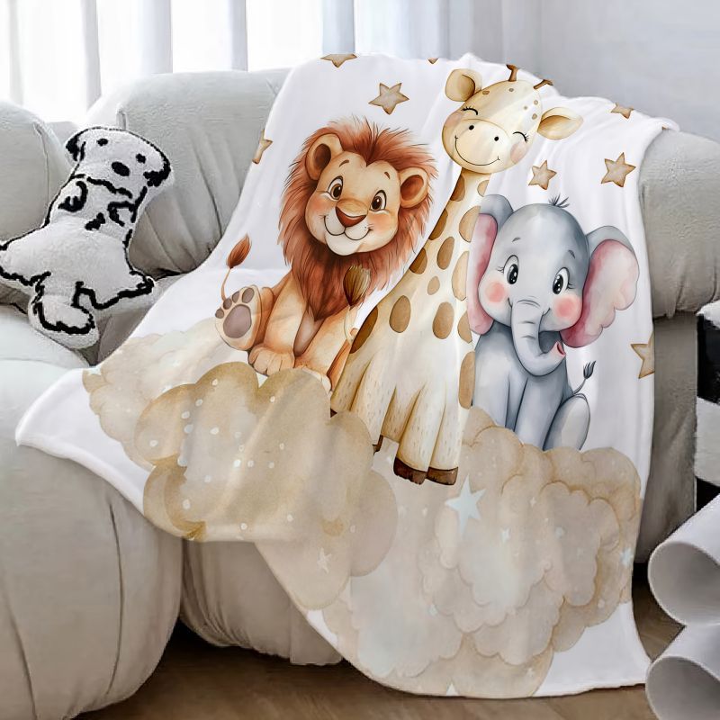 Selimut Flanel Motif Hewan Kar - Baby Nursery Accessories ulasan dan harga