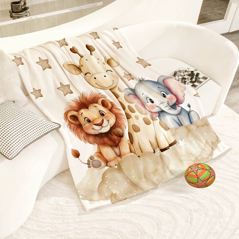 Selimut Flanel Motif Hewan Kar - Baby Nursery Accessories ulasan dan harga