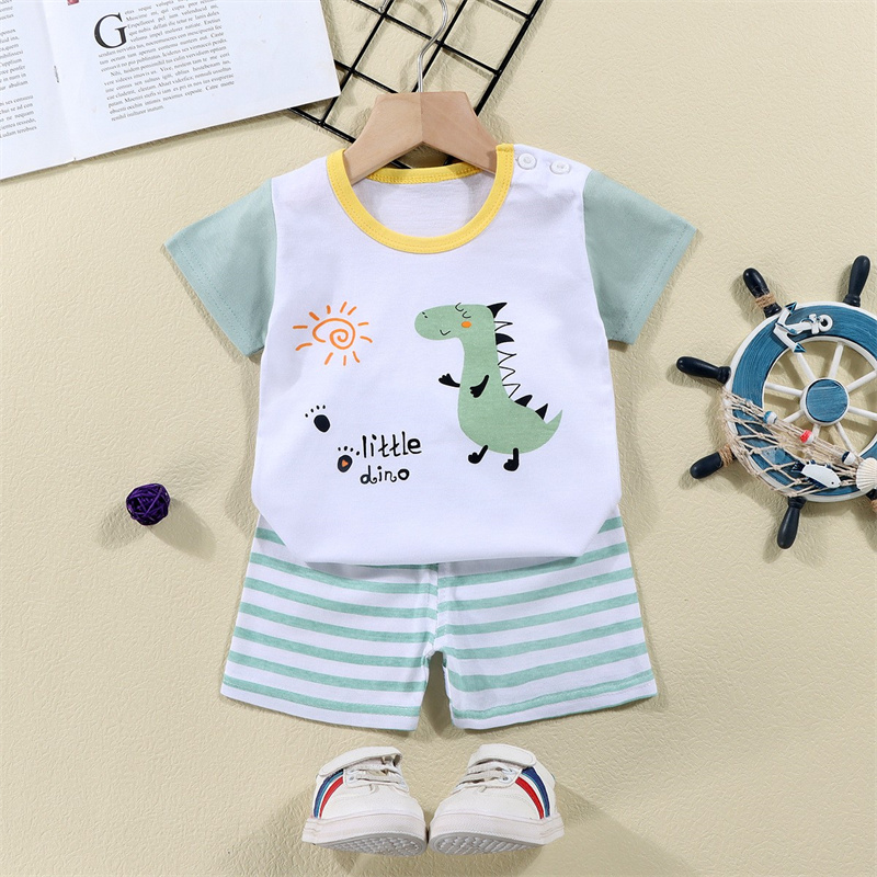 Kaus Katun + Celana Pendek Set - Baby Nursery Ideas Boy ulasan dan harga