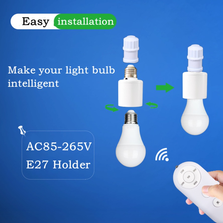E27 60W Remote Kontrol Nirkabe - Baby Nursery Light ulasan dan harga