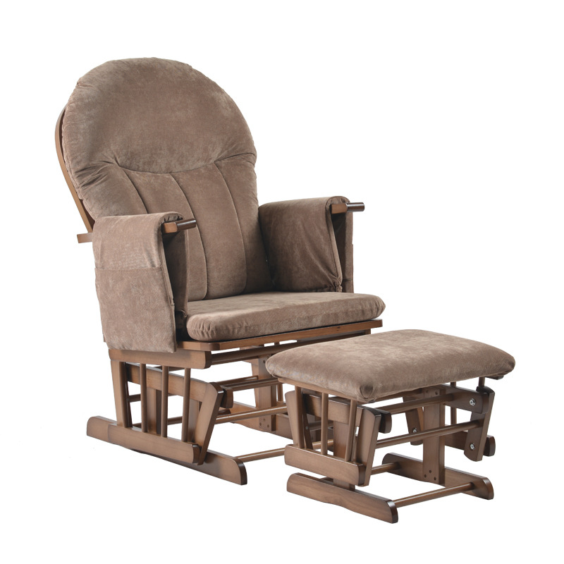 Kursi Menyusui Kayu Modern unt - Baby Nursery Glider Chair ulasan dan harga