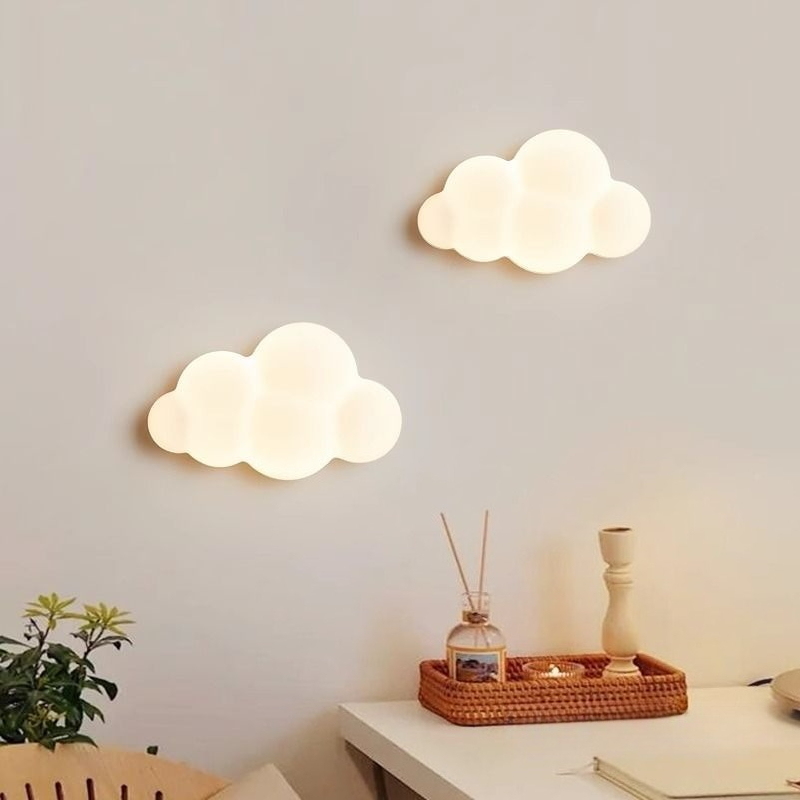 Lampu Dinding Awan Putih Lampu - Baby Nursery Wall Lights ulasan dan harga