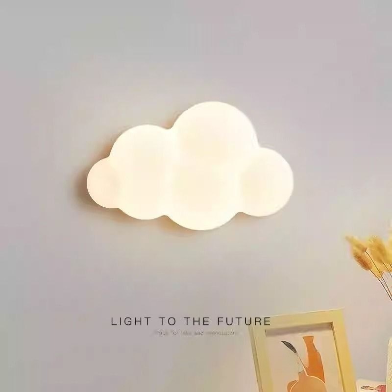 Lampu Dinding Awan Putih Lampu - Baby Nursery Wall Lights ulasan dan harga