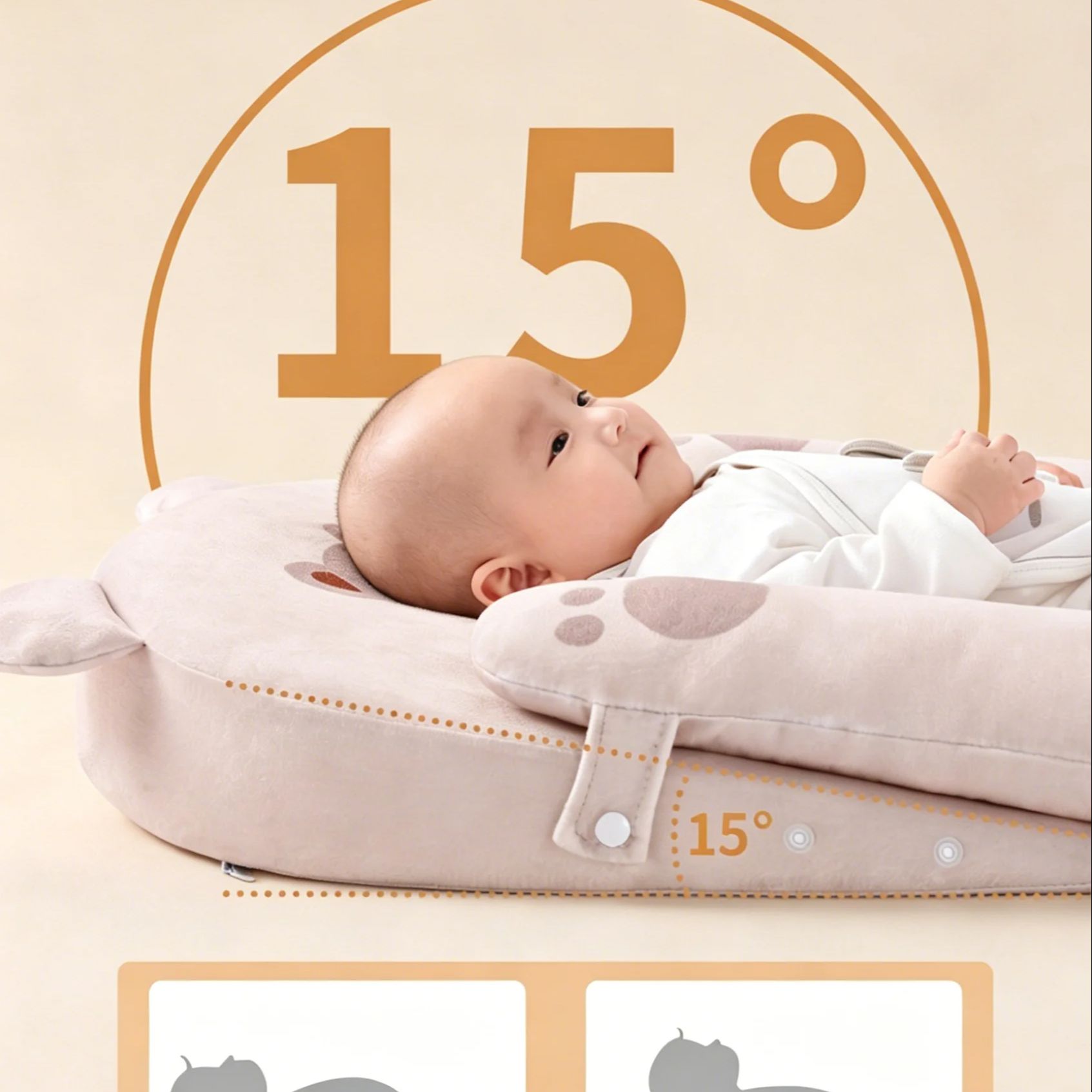 Bantal Menyusui Posisi Berbari - Baby Nursery Pillow ulasan dan harga