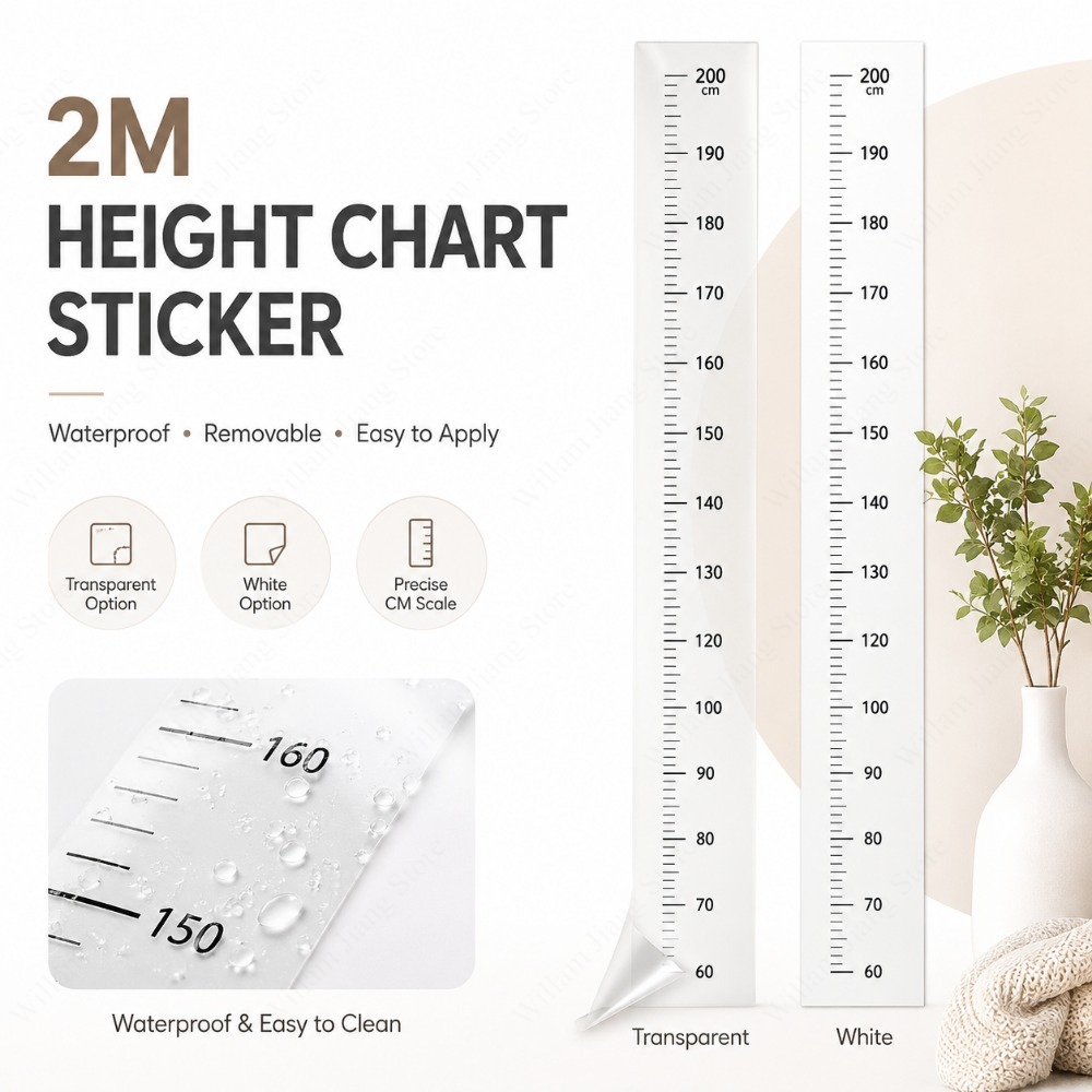 Stiker Dinding Pengukur Tinggi - Growth Chart Ruler ulasan dan harga