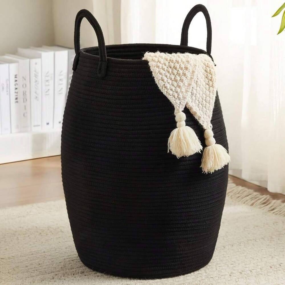Keranjang Penyimpanan Anyaman  - Storage Basket Fabric ulasan dan harga