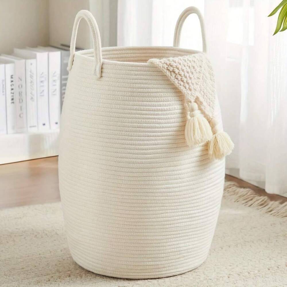 Keranjang Penyimpanan Anyaman  - Storage Basket Fabric ulasan dan harga
