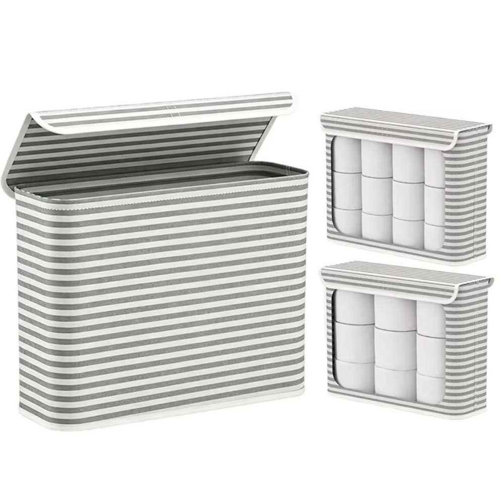 Tempat Tisu Toilet Lipat Minim - Storage Basket Fabric ulasan dan harga