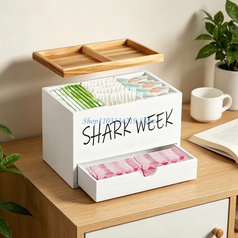 Kotak Penyimpanan Atas Meja Ri - Drawer Dresser White ulasan dan harga