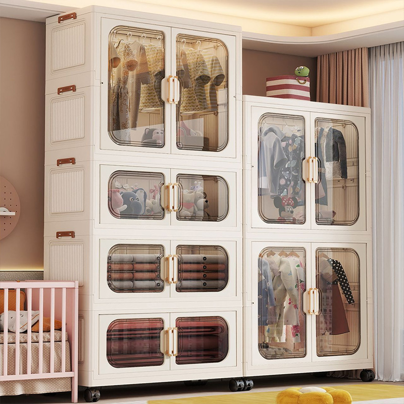 Lemari Bayi Lipat Tanpa Instal - Closet Organizer Baby ulasan dan harga